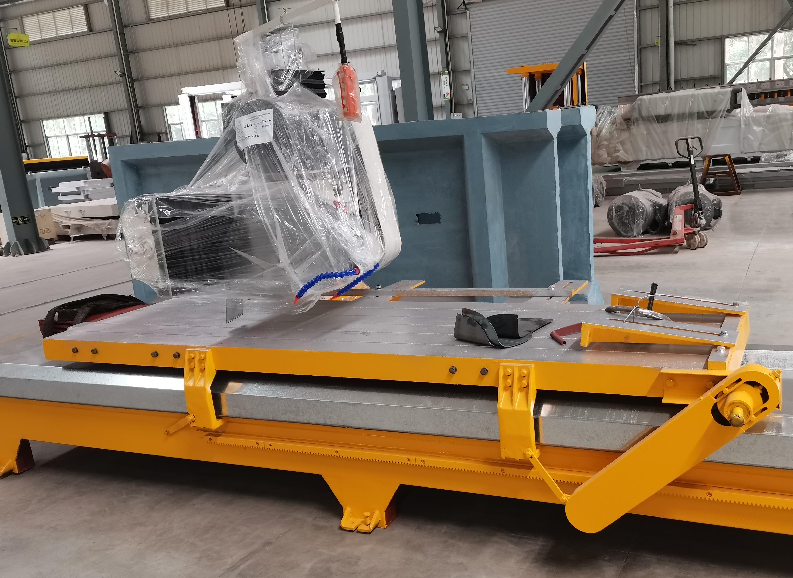 Wanlong SYQ-600 Manual Edge Cutting Machine for Marble Granite Limestone Slab Chamfering Machine