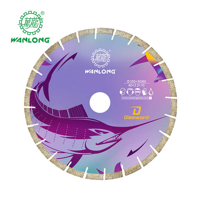 Arrayed 14Inch Diamond Saw Blade for Marble in Stone Factory