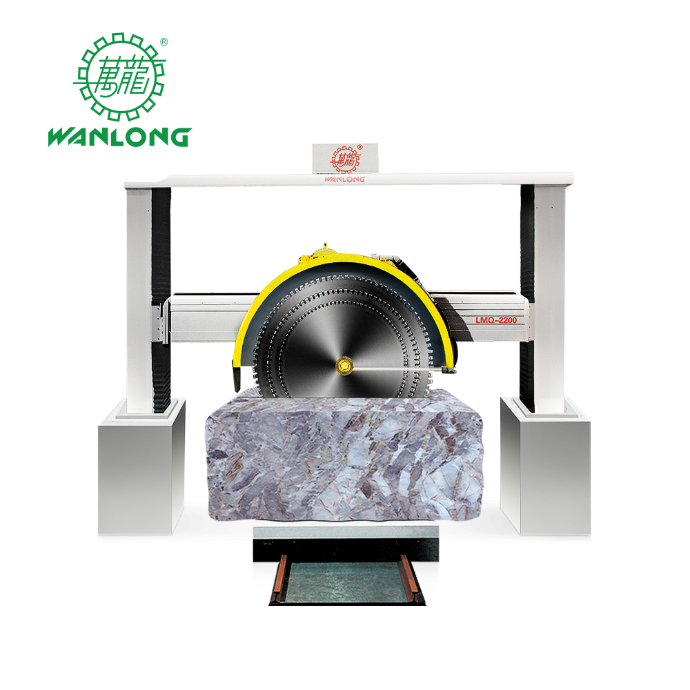 What is the composition of the stone cutting machine?