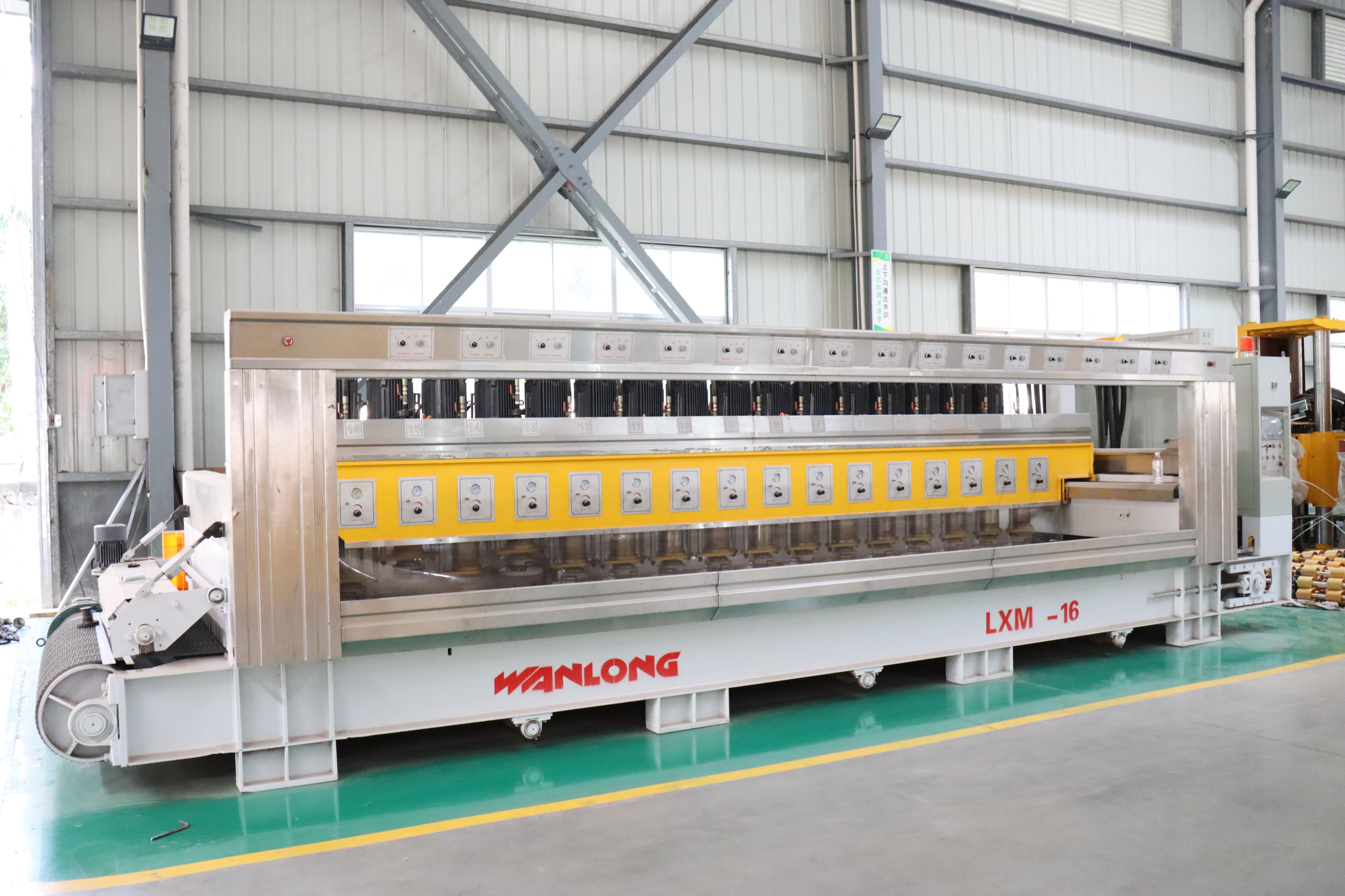 Factory Price LXM-16/20 Fully-automatic Line Stone Polishing Machine for Marble Granite Stone Machine