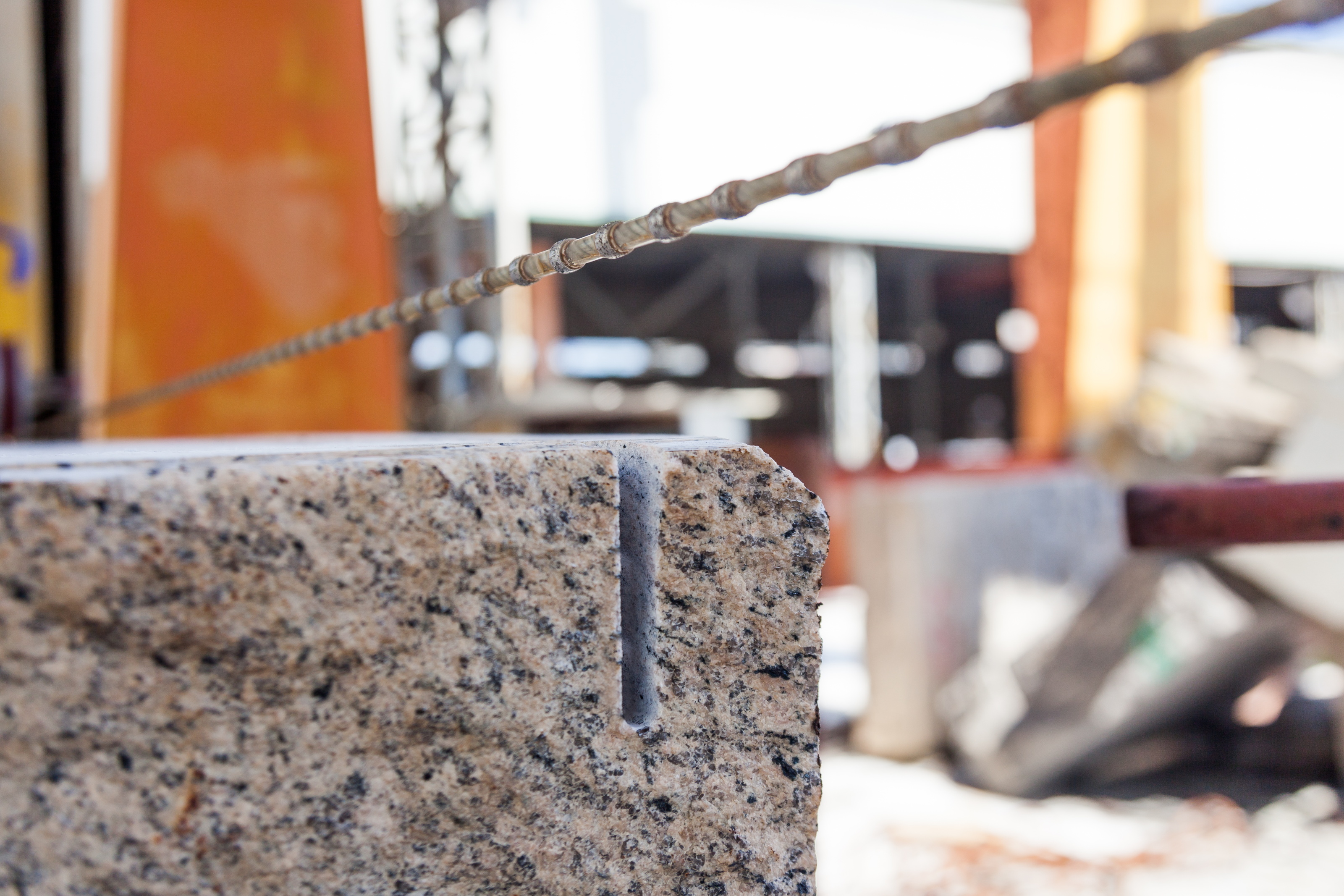 SJ-2000A Wanlong Granite Concrete Marble Diamond Wire Saw Profiling Shaping Machine