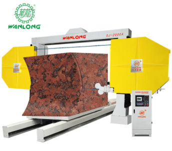 What type of stone can the stone machine cut?