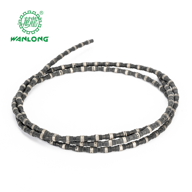 micro industrial electroplated diamond wire saw for cutting